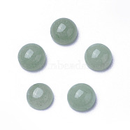 Natural Green Aventurine Cabochons, Half Round/Dome, 7x3.5~4mm(G-F605C-02)