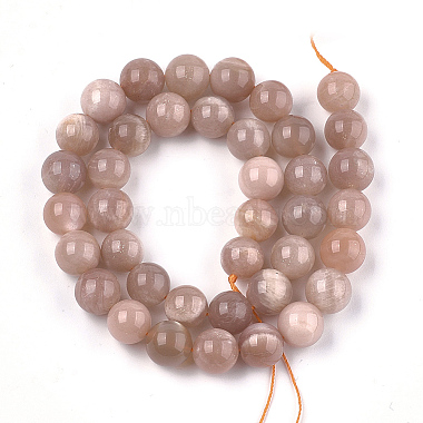 Natural Sunstone Beads Strands(G-S333-10mm-019)-2