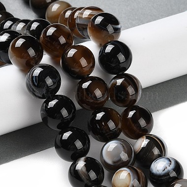 Natural Eye Agate Beads Strands(G-NH0019-F01-02)-2