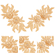 col en dentelle florale brodée en polyester(DIY-WH0326-47C)-1