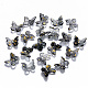 Two Tone Transparent Spray Painted Glass Charms(GLAA-T016-22E)-1
