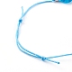 Adjustable Handmade Millefiori Glass Beaded Bracelets(BJEW-JB06074-04)-3