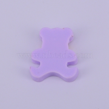 Opaque Frosted Resin Cabochon(RESI-WH0009-09)-2