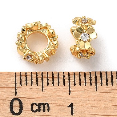 Brass Micro Pave Cubic Zirconia Beads(KK-P239-31A-G)-3