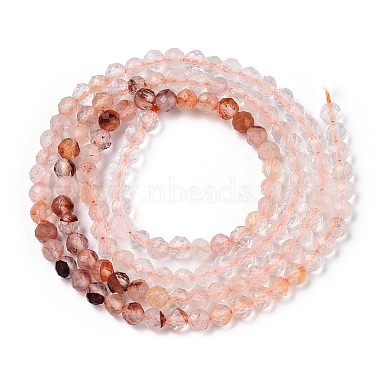 Natural & Synthetic Mixed Gemstone Beads Strands(G-D080-A01-02-31)-2