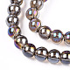 Electroplate Transparent Glass Beads Strands(GLAA-T032-T8mm-AB02)-2