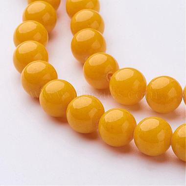 Natural Mashan Jade Round Beads Strands(G-D263-10mm-XS07)-2