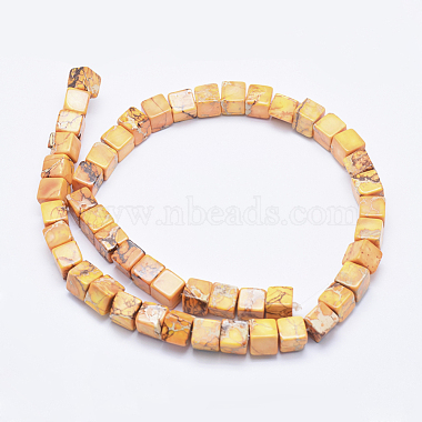 Brins de perles de jaspe imp&eacute;rial naturel(G-A175A-4mm-01)-2