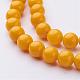 Natural Mashan Jade Round Beads Strands(G-D263-10mm-XS07)-2