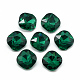 Pointed Back Glass Rhinestone Cabochons(RGLA-T032-12x12mm-16)-1