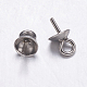 304 Stainless Steel Cup Pearl Peg Bails Pin Pendants(STAS-K146-001-5mm)-1