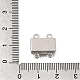 2-Strands Brass Magnetic Clasps(KK-CBA9C94-01A-P)-3