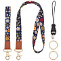 Colorful Polyester Mobile Straps(AJEW-WH0324-40A)