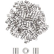 304 Stainless Steel Spacer Beads, Column, with Bead Container, Stainless Steel Color, 2x2mm, Hole: 0.9mm, about 200pcs/box(STAS-UN0001-61P)