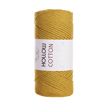 150G Cotton Thread, Round, Dark Goldenrod, 2mm