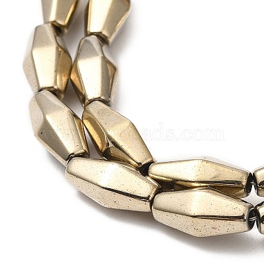 Electroplate Synthetic Magnetic Hematite Beads Strands(G-E602-05)-3