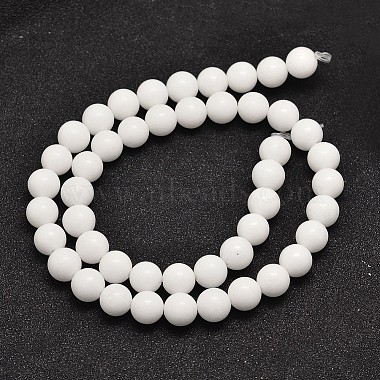 Chapelets de perles en jade de malaisie naturelle(G-A146-8mm-B01)-3