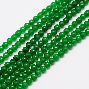 6mm Green Round Malaysia Jade Beads