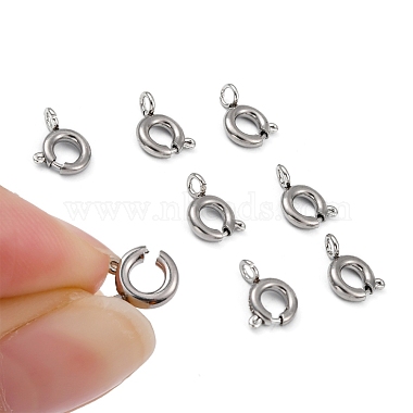 304 Stainless Steel Spring Ring Clasps(STAS-R065-25)-2