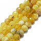 Chapelets de perles en opale jaune naturelle(G-G927-26)-1