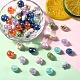 50Pcs UV Plating Opaque Acrylic Beads(OACR-YW0003-10A)-5