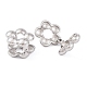 Non-Tarnish 304 Stainless Steel Hoop Earrings for Women(EJEW-A049-01P)-2