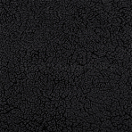 1Pc Polyester Plush Fabric, Carpet Pillow Accessories, Black, 1500mm, about 1m/pc(DIY-PH0030-42A)