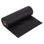 Non-Woven Fabric, for DIY Luggage Construction Decoration, Black, 29.9x0.02cm(DIY-WH0449-99)