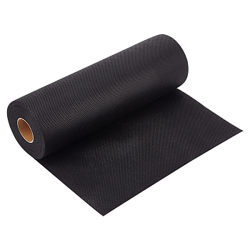Non-Woven Fabric, for DIY Luggage Construction Decoration, Black, 29.9x0.02cm