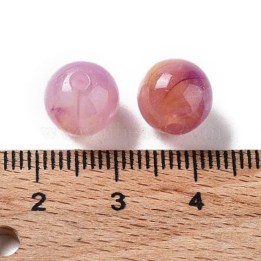 Acrylic Imitation Gemstone Beads(X-OACR-R029-10mm-21)-3