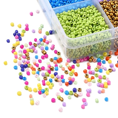 226.8g 12 Color 12/0 Baking Paint Glass Seed Beads(SEED-YW0001-78)-3