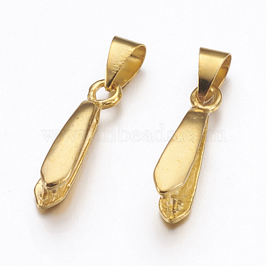 Brass Pendant Pinch Bails(KK-K225-26)-2