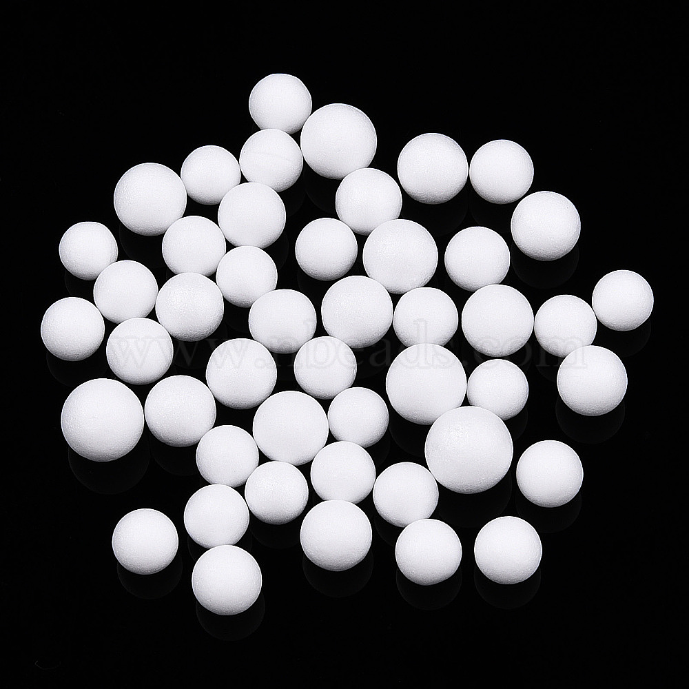 Small Craft Foam Balls, Round, for DIY Wedding Holiday Crafts