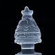 figurines sculptées d'arbre de Noël de gesso(DJEW-PW0021-11)-1