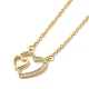 304 Stainless Steel Pendant Necklaces(NJEW-U002-11G-01)-1