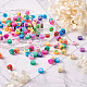 300Pcs Handmade Polymer Clay Colours Beads(CLAY-CW0001-02B)-6