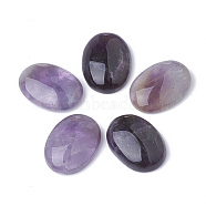 Natural Amethyst Cabochons, Oval, 25x18x6.5mm(X-G-S280-08)