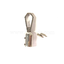 Zinc Alloy Bag Dog Buckle Trigger Clips, Snap Hook Lobster Clasps Buckles, Platinum, 46x8mm(PURS-PW0001-114P)