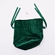 Velvet Jewelry Bags with Drawstring & Plastic Imitation Pearl(TP-CJC0001-03B)-1