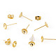 50Pcs Brass Earring Settings(KK-TA0008-38B)-3