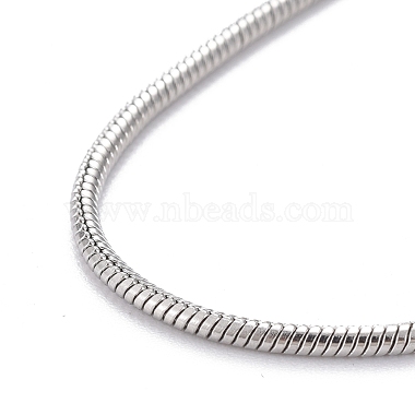Fabrication de bracelet chaîne serpent en 304 acier inoxydable(BJEW-F412-01P)-2