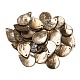 Spray Painted Natural Akoya Shell Pendants(BSHE-G034-12F)-1