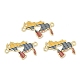 Rack Plating Brass Enamel Connector Charms(KK-K332-33G-01)-1