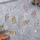 ARRICRAFT 12Pcs 3 Colors Alloy Rhinestones Nail Art Decoration(MRMJ-AR0001-08)-4