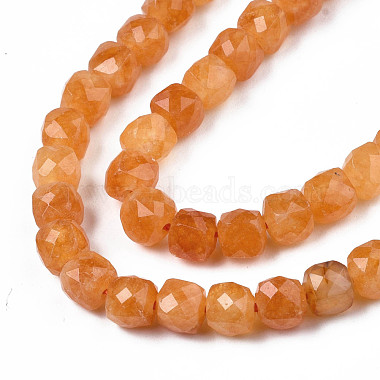 Chapelets de perles de quartz naturel(G-S359-376C)-3