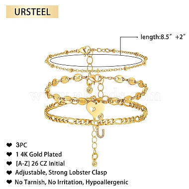 Anklets Sets(AJEW-AN00383-21)-2