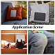 4Pcs 4 Colors Self Adhesive Linen Fabric(DIY-CP0011-28)-4