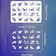 Plastic Drawing Painting Stencils Templates(DIY-WH0396-404)-2