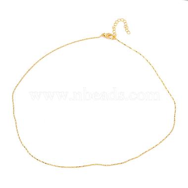 Gold Plated Tin Alloy Snake Chain Fine Necklaces(NJEW-BB10181-18)-2