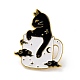 Cat in Cup Enamel Pin(JEWB-C011-10)-1